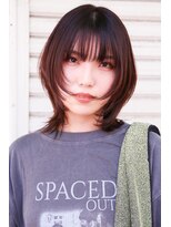 イーエン ヘアーデザイン(iiEn hair design)&nbsp;ウルフカット×ミディアム