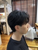 アリエッタ(aRietta) スーツセンターパートモテニュアンスパーマ毛流れ韓国流行