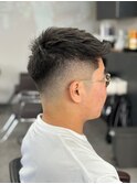 fluffy fringe スキンフェード 南楠葉