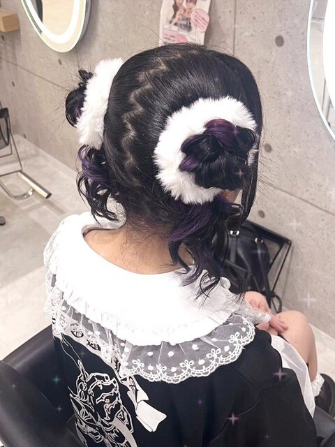 クラゲヘア【クランソア】ヘアセット/ヘアメ/心斎橋セット