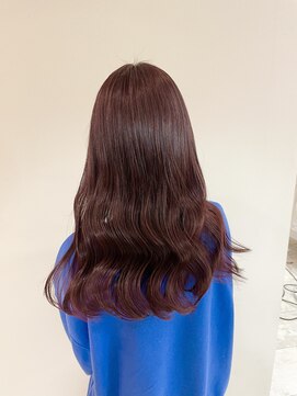 シュガー ヘアアンドネイル 仙台(SUGAR) ブリーチなしカラー＊ピンクブラウン