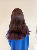 ブリーチなしカラー*ピンクブラウン