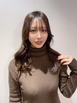 インク バイ アルテフィーチェ 甲子園口(ink by artefice) 韓国風巻き/マロンベージュ