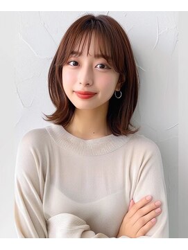 ライズ ネックス ザ サロン 渋谷(LIZE nex the salon) 小顔レイヤーカット[#渋谷#髪質改善カラー#レイヤーカット]