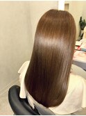 酸性ストレート×髪質改善トリートメント