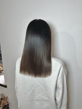 美髪ストレート