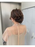 medium  hair arrange