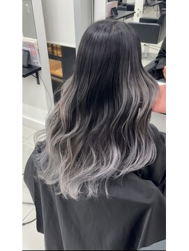 アライブ ハラジュク(ALIVE harajuku) 【Rikuto限定】バレイヤージュ　シャドールーツ　エンドカラー