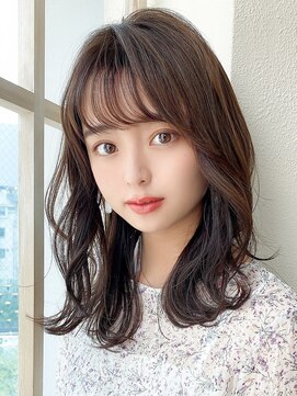 エイミーバイアフロートザガーデン 浦和店(amie by afloat the garden) やってみたい大人かわいい外ハネセミロング 【浦和】