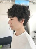 ウェーブパーマ