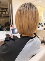 ケンジ 平塚 アネッタ(KENJE annetta)&nbsp;艶髪ストレート　髪質改善カラー　髪質改善トリートメント