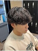 STYLE藤沢メンズカット黒髪40%シャドウパーマ