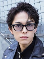 フィフス 大分(fifth)&nbsp;大分毛流れゆるめフェザーパーマメンズカットスパイキーショート