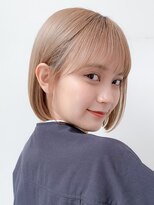 ロンド ロワール 門前仲町(Lond Loire)&nbsp;髪質改善ボブ縮毛矯正ミディアムレイヤー似合わせカット門前仲町
