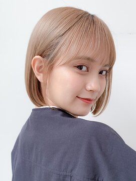 ロンド ロワール 門前仲町(Lond Loire) 髪質改善ボブ縮毛矯正ミディアムレイヤー似合わせカット門前仲町