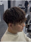 無雑作パーマ/フェザーパーマ/ツイストパーマ/波巻きパーマ