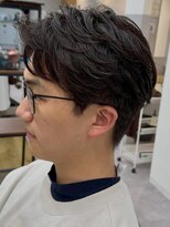 ナム 我孫子(NAM)&nbsp;フェザーパーマ／ニュアンスパーマ／韓国マッシュ／我孫子/men's