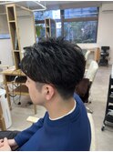 ニュアンスパーマ/フェザーパーマ/短髪パーマ/船橋駅