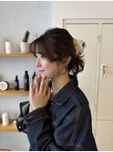 簡単ヘアアレンジシニオンスタイル