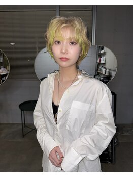 ノード(NODO)の写真/[個性を最大限に演出…]#イルミナ#ハイライト#インナー#イヤリング#ダブルカラー いつもと違う自分になれる