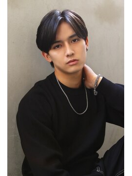 ブランニュー オーバー 難波店(Brandnew over) 【Brandnew】メンズカット＿マッシュ＿センターパート
