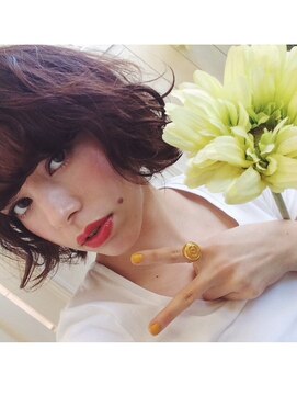 ランプ ヘアー(lamp hair) 毛先踊るラフカール♪