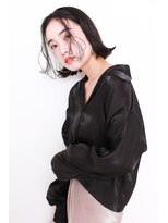 ラフィス ヘアーコロナ 河原町店(La fith hair corona)  【La fith】センターパート×外はねボブ