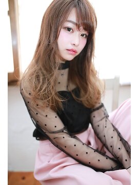 ラフィス ヘアー ポンテ 船橋店(La fith hair ponte) 【La fith】 大人可愛いセミロングスタイル