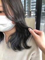 テラスヘア 新潟駅南(TERRACE hair)&nbsp;お洒落インナーカラーブルージュ(ブリーチ1回)