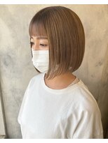 ヘアスタジオニコ(hair studio nico...)&nbsp;ハイトーンミニボブ