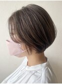 Hona hair ☆ グラボブ×大人ハイライト