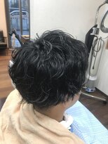 バーバー ヤングケン(BARBER YOUNGKEN) ツーブロック　スパイラルパーマ