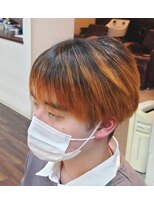 エノモト(ENOMOTO) メンズショートマッシュ 韓国 グラデーションカラー 20代30代