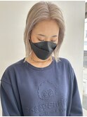 福井 大和田 ハイトーン ホワイトベージュ 外国人風カラー
