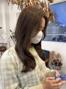 ジジ 宇都宮(Gigi) ブリーチなしのほうじ茶カラー◎