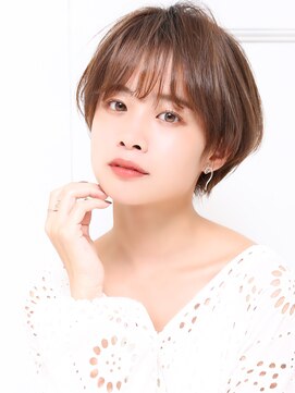 クラッチ 名古屋(CLUTCH) 大人可愛い小顔美髪ツヤ髪大人ショートボブレイヤーカットA7