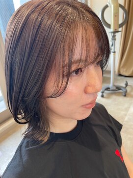 ヘアーエスクールステラ(hair S.COEUR stella) バッサリボブ/顔まわりレイヤー