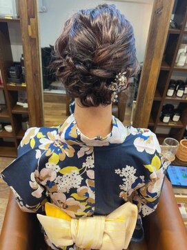 ディアコバレーノ(DiaCobaleno) 着付けヘアアレンジ