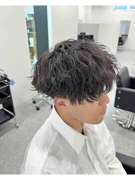 ブライト(BRIGHT) マッシュ 波巻きパーマ