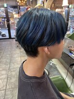 レイブ アクション アンド ヘアー 北千住店(rave Action and Hair) Blue mash