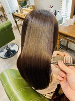 スリール(Sourire)&nbsp;艶髪縮毛矯正×髪質改善エステ×長岡京スリール