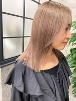 チル(chill)&nbsp;ブリーチオンカラー＊ミルクティーカラー