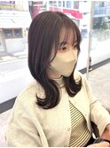 韓国ヘア/顔周りレイヤー