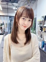 ファンナギンザ(FaNNa ginza)&nbsp;フェイスレイヤー/小顔カット/前髪/髪質改善ストレート/ロング