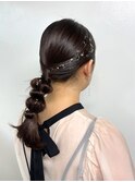 結婚式ヘアアレンジ