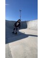リム(RiM...) 秋からはスケボーやってます。