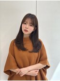 韓国スタイル/ナチュラルくびれヘア_くびれ巻き_レイヤーカット