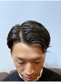 大人ミディアムナチュラルパーマ