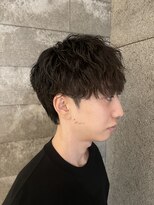ニアウ 伊勢崎連取店(Niau)&nbsp;メンズマッシュツイストスパイラルパーマメンズパーマ