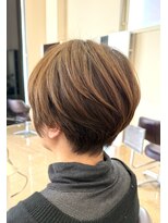 レッド(ReD) ショートボブ 髪質改善カラー ショートマッシュ